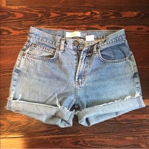 Gap high waisted shorts